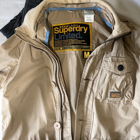 Superdry Other - Super dry corduroy collar lightweight jacket